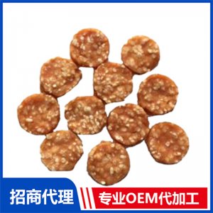 寵物雪花雞肉圓片貼牌OEM/ODM