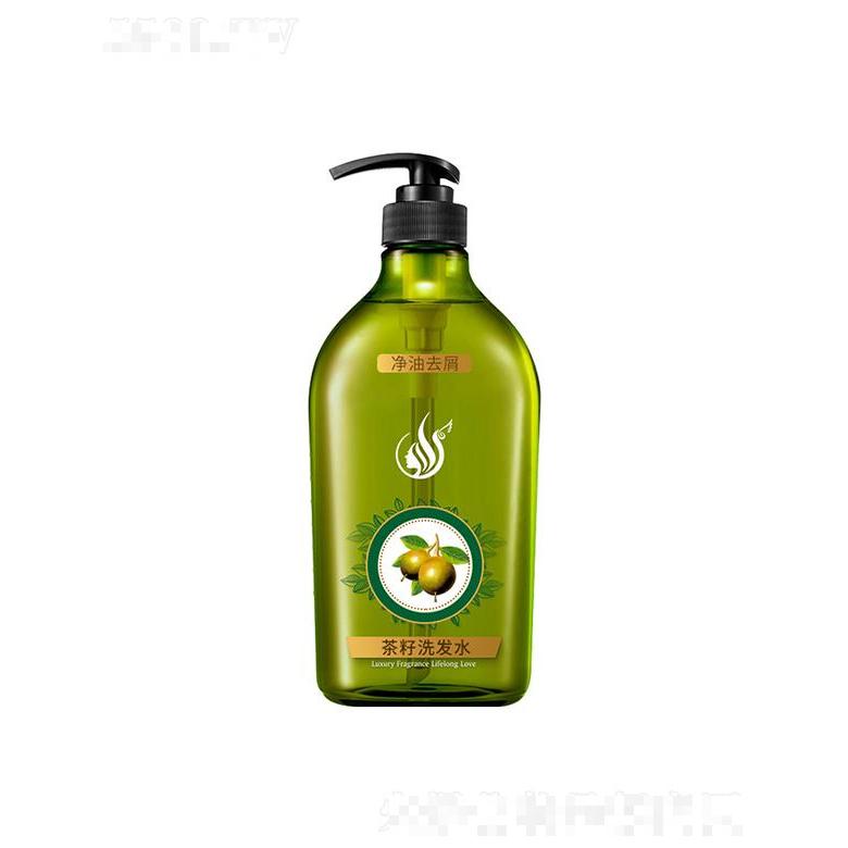 華儂清爽控油茶籽洗發(fā)露  柔順去屑  無硅油洗發(fā)水