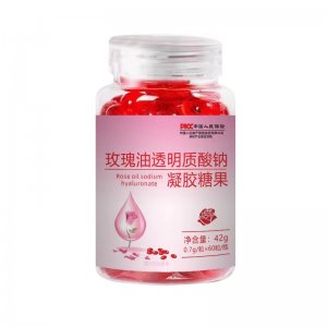 玫瑰油透明質(zhì)酸鈉凝膠糖果OEM代加工