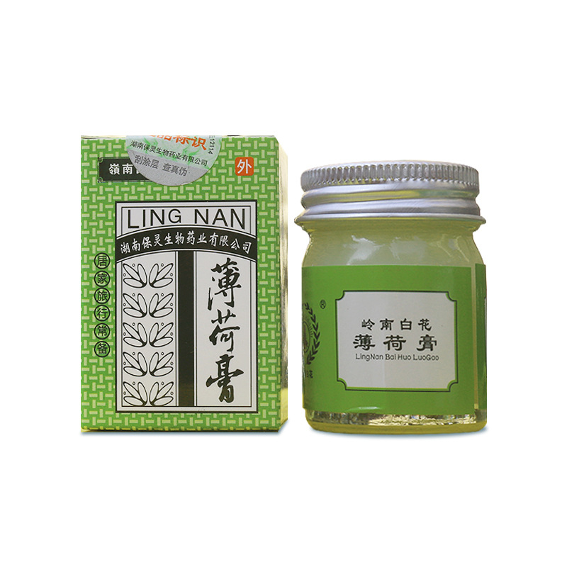 30g嶺南白花薄荷膏大瓶廠家零售批發(fā)OEM代加工