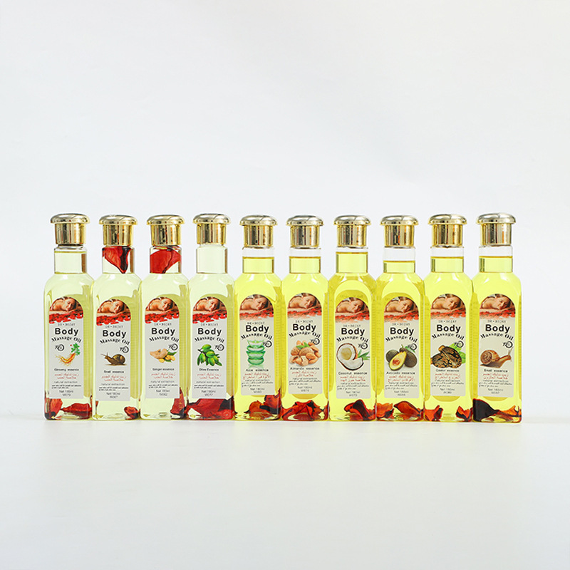 跨境直供180ml艾葉身體精油Moxa leaf essential oil滋潤溫和護(hù)理OEM代加工