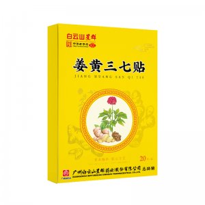 廣藥白云山姜黃三七貼OEM代加工