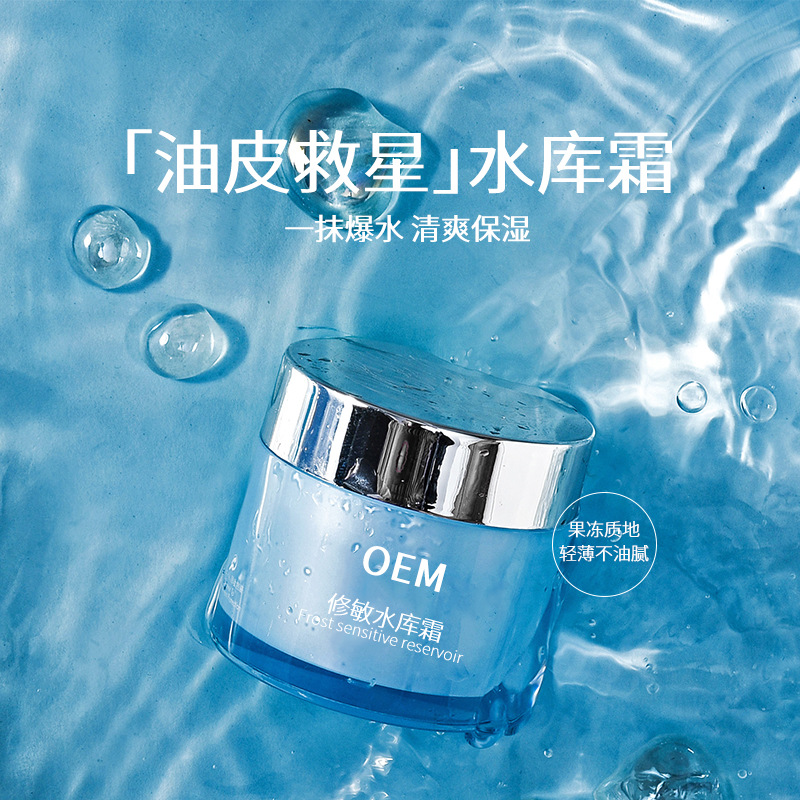 輕薄補(bǔ)水保濕水潤(rùn)嫩膚廠家批發(fā)賦活養(yǎng)顏晚霜 滋潤(rùn)透亮精華面霜OEM代加工
