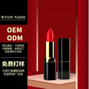 光絲絨霧面顯色唇膏口紅代加工貼牌oem