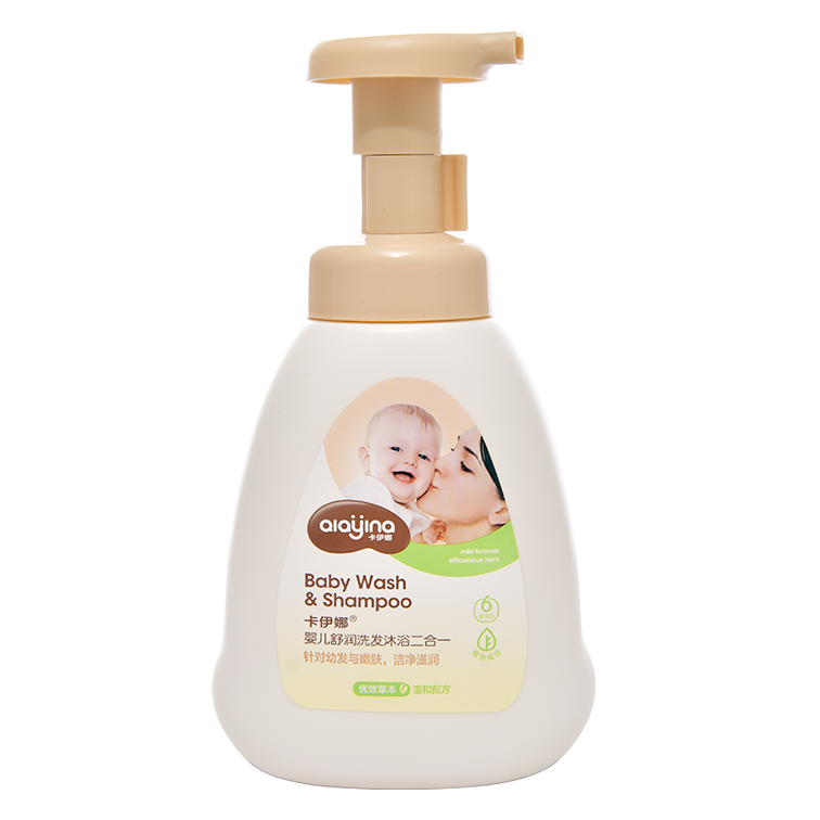 嬰兒舒潤(rùn)洗發(fā)沐浴二合一OEM代加工
