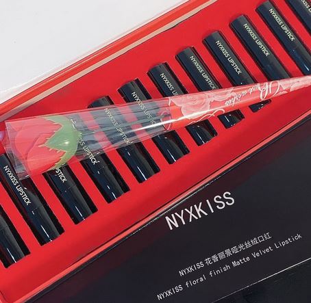 花香麗景12支口紅套裝禮盒OEM代加工