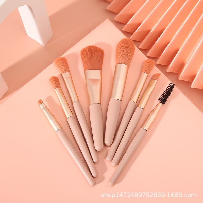 ns馬卡龍8支旅行刷腮紅刷眉刷唇刷OEM代工廠