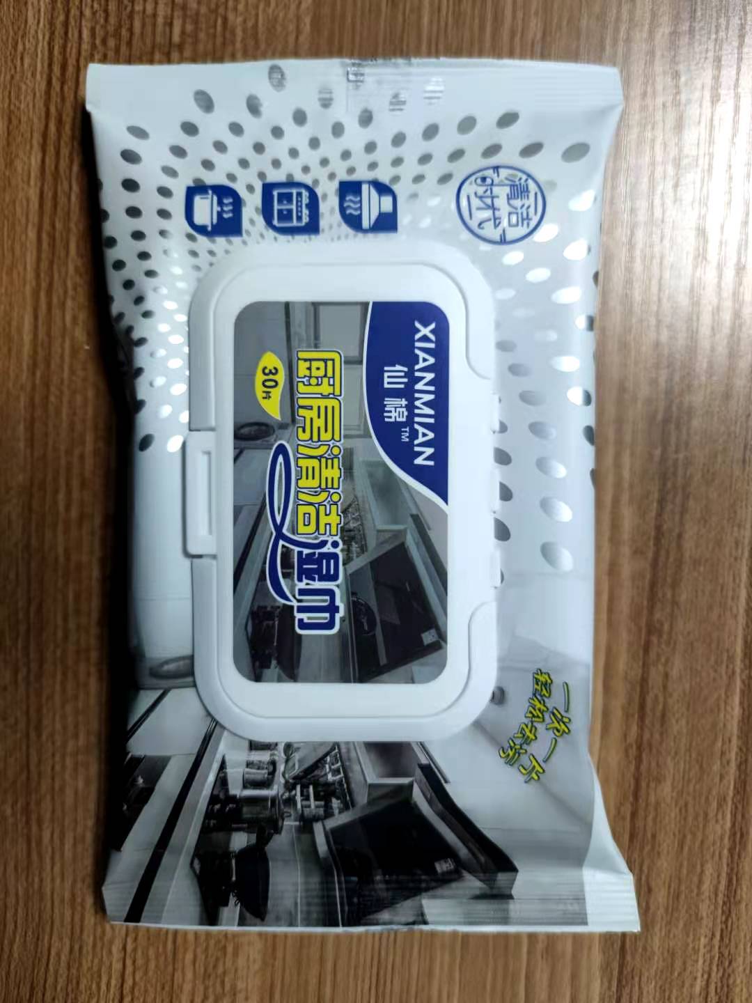 仙棉廚房濕巾去油污抹布濕紙巾OEM代工廠