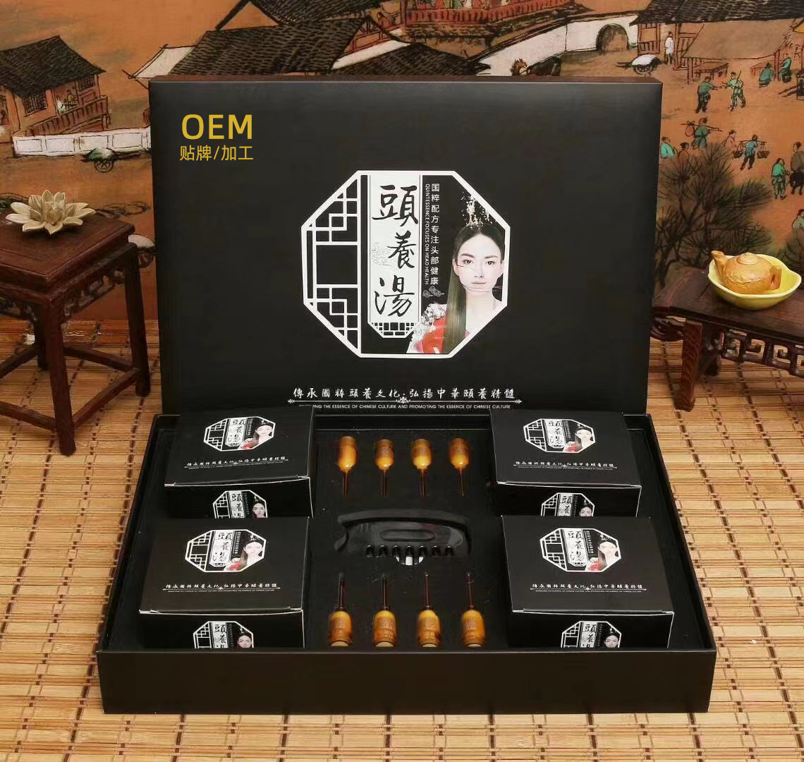 頭部SPA養(yǎng)生套盒OEM代加工