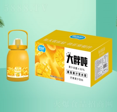 大胖噸芒果果汁飲料1.5LX6OEM代加工