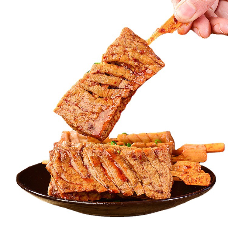 食刻不忘蘭花豆干即食豆制品麻辣小零食廠家直銷麻辣豆干食品批發(fā)OEM代加工