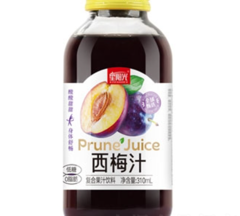 西梅汁復(fù)合果汁飲料310ml（瓶裝）OEM代加工
