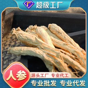 正品無硫干人參批發(fā)火鍋煲湯泡酒100g200g袋裝整枝生曬參山參