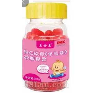 維C軟糖（草莓味）凝膠糖果OEM代加工
