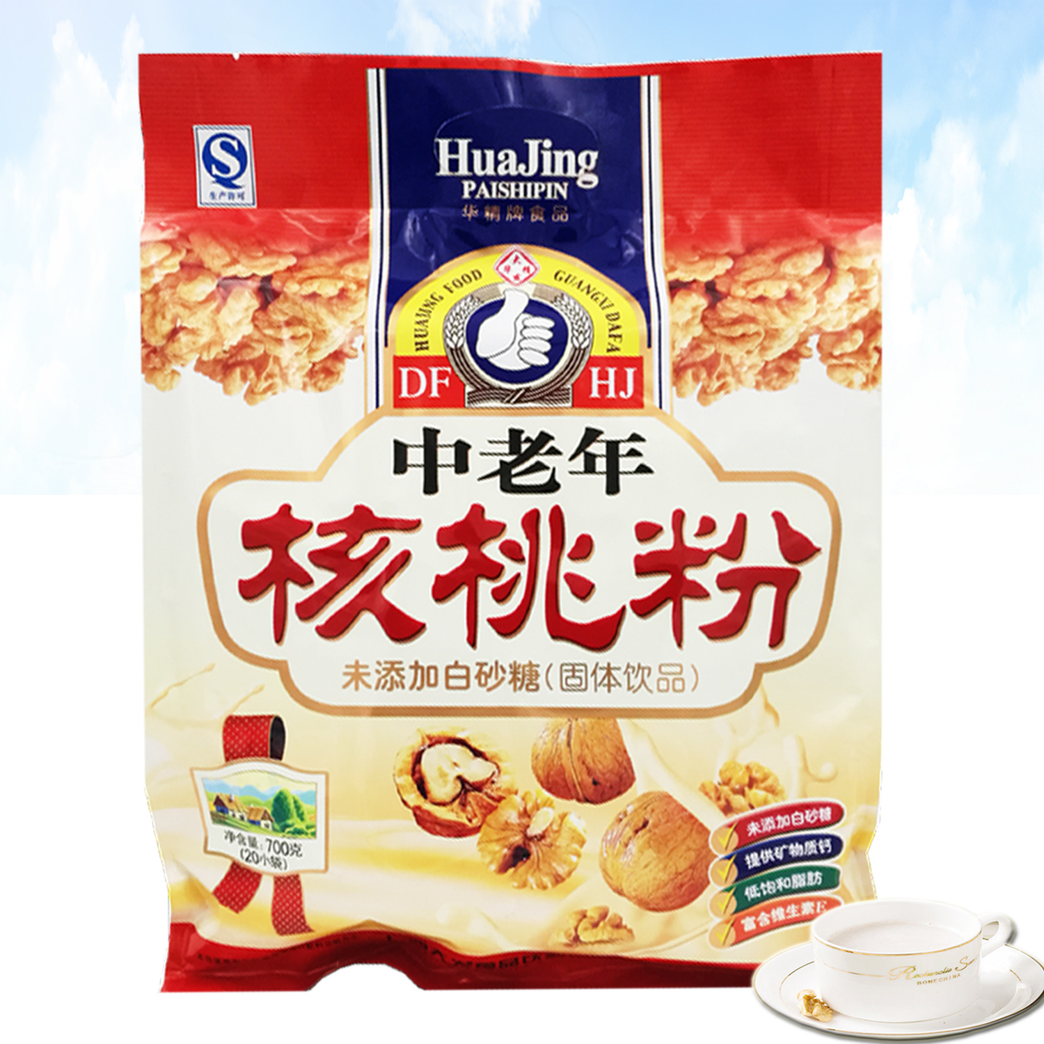 大發(fā)華精中老年加鈣核桃粉OEM代加工