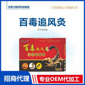 百毒追風(fēng)灸關(guān)節(jié)保健貼OEM代加工 保健貼貼劑貼牌定制源頭工廠