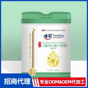 哺冠兒童成長(zhǎng)配方奶粉-牦牛800gOEM 奶粉OEM/ODM貼牌代加工