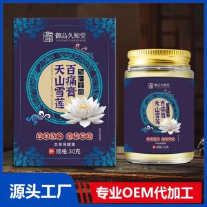 天山雪蓮百痛膏本草保健膏 OEM/ODM貼牌代加工批發(fā)定制